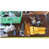 Image 4 : Assortment of Tools, flash lights, Allen wrenches, gas regulator hose, nails, etc.