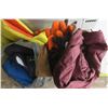 Image 2 : Snow gear + sleeping bag and lifejacket