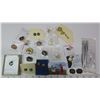 Image 1 : Lot of Assorted pins + Engraving pens + Broaches