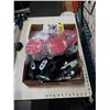 Image 2 : TRAY OF MILWAUKEE CORDLESS FILTERS, WALKIE TALKIES, HOOVER CORDLESS BH52230 VACUUM AND MORE