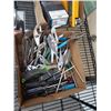 Image 2 : 3 TRAYS OF TOOLS, HILTI HAMMER DRILL, SAW BLADES, HAND TOOLS