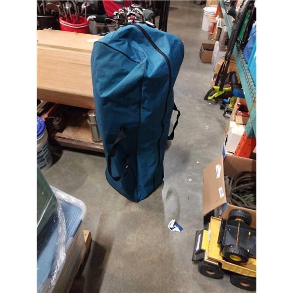 TEAL FOLDING OVERSIZED TUB ARMCHAIR WITH CARRY BAG