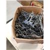 Image 2 : BOX OF PEGBOARD AND SLAT WALL HOOKS