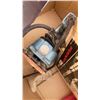 Image 8 : BOX OF POWER TOOLS, WORK LIGHT AND MORE