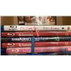 Image 10 : BOX OF BLU RAY DVDS AND CROCKPOT