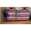 Image 9 : BOX OF BLU RAY DVDS AND CROCKPOT