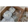 Image 2 : 2 BOXES OF CRYSTAL AND FROSTED GLASS