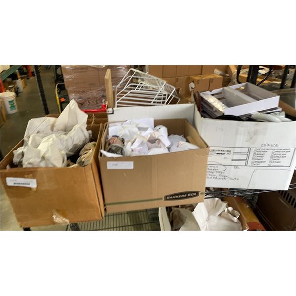 5 BOXES OF DEAD FROG PINT GLASSES, 20 WHISKEY GLASSES, RED WINE GLASSES AND MORE