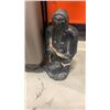 Image 4 : SWISS GEAR HARDCASE LUGGAGE WITH 21" CANDLE LANTERN AND WOLF ESKIMO SCULPTURE