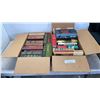 Image 1 : 2 BOXES OF VINTAGE BOOKS, THIRD REICH MEMOIRS, STAR TREK READER, AVIATOR AND MORE ONE FROM 1942