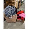 Image 1 : 2 BOXES OF HALLOWEEN DECOR, COSTUMES AND LOOT BAGS