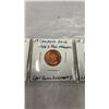Image 3 : 3 CANADIAN CENTS 1901 LAST QUEEN VICTORIA LARGE CENT, 2012 LAST QUEEN ELIZABETH II 1 CENTS MAGNETIC 
