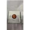 Image 8 : 3 CANADIAN CENTS 1901 LAST QUEEN VICTORIA LARGE CENT, 2012 LAST QUEEN ELIZABETH II 1 CENTS MAGNETIC 