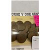 Image 2 : 25 CANADIAN GEORGE V CENTS 1920-1936 INCLUDING 1920 LARGE CENTS