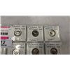 Image 2 : 15 1967 CANADIAN CENTENNIAL RABBIT NICKELS FROM CANADIAN MINT ROLL