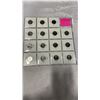 Image 9 : 15 1967 CANADIAN CENTENNIAL RABBIT NICKELS FROM CANADIAN MINT ROLL
