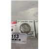 Image 2 : 3 1953 SILVER CANADIAN COINS FIRST YEAR QUEEN ELIZABETH II - 50 CENT, 25 CENT, 10 CENT .800 SILVER
