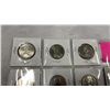 Image 5 : 7 CANADIAN RARE 50 CENT COINS, ALL DIFFERENT - 1968-1976 - 1968 FIRST YEAR