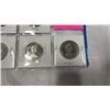 Image 7 : 7 CANADIAN RARE 50 CENT COINS, ALL DIFFERENT - 1968-1976 - 1968 FIRST YEAR