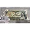 Image 3 : 4 MINT 1973 CANADIAN $1 BILLS IN SEQUENCE - ECN 4656424-ECN4656427
