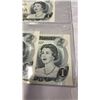 Image 6 : 4 MINT 1973 CANADIAN $1 BILLS IN SEQUENCE - ECN 4656424-ECN4656427