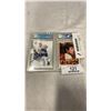 Image 1 : 1981 OPC #240 BOBBY CLARK CARD GRADED 7 AND 2017 UD SP AUTHENTIC #66 WILLIAM NYLANDER CARD GRADED 9.