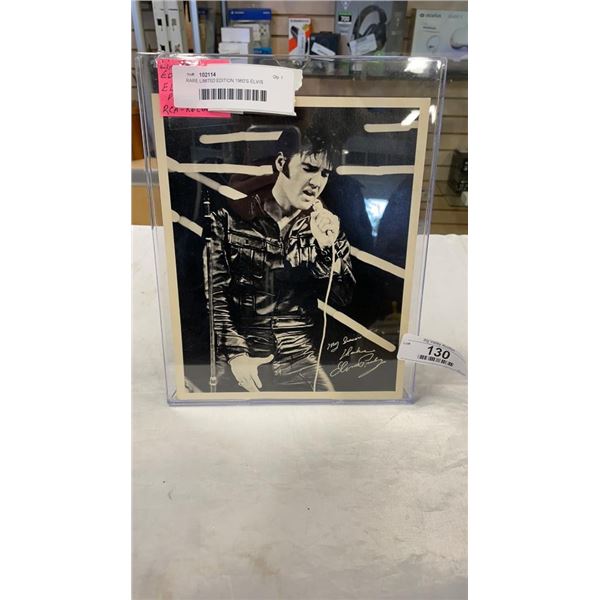 RARE LIMITED EDITION 1960'S ELVIS PICTURE RCA RECORDS IN FRAME