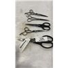 Image 1 : 3 PAIRS OF HAIRDRESSING SCISSORS AND 2 PAIRS HENCKELS SCISSORS