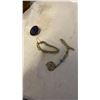 Image 5 : VINTAGE WOODEN JEWLERY CASE WITH CONTENTS