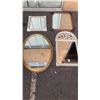 Image 1 : 4 FRAMED MIRRORS