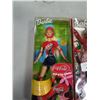 Image 2 : 2 COLLECTIBLE COCA COLA BARBIE DOLLS