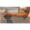 Image 1 : GLASSTOP COFFEE TABLE