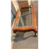 Image 3 : GLASSTOP COFFEE TABLE