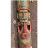 Image 3 : 2 CARVED PAINTED MASKS