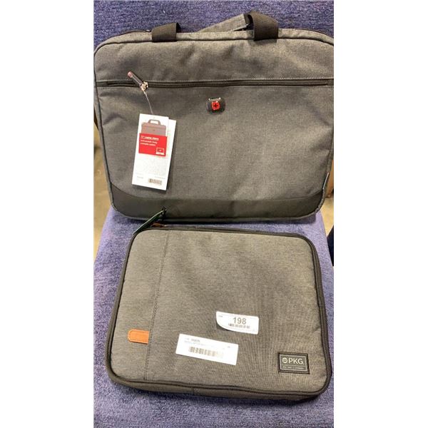 SWISS LAPTOP BAG AND PKG LAPTOP SLEEVE