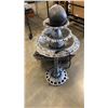 Image 4 : AS NEW SKULL FOUNTAIN BIRDBATH