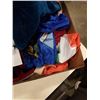 Image 3 : BOX OF MLS COLLECTIBLES, FLAGS AND HOMEDICS MASSAGER WORKING