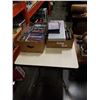 Image 1 : SONY DVD PLAYER AND 2 BOXES OF DVDS
