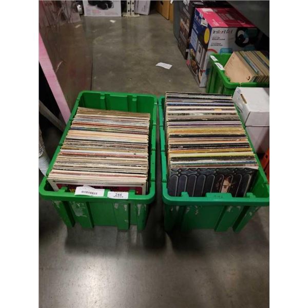 2 TOTES OF RECORDS