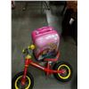Image 4 : DISNEY PRINCESS HARD CASE LUGGAGE AND PAW PATROL PUSH BIKE