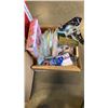 Image 3 : 2 BOXES AND BAG OF CRAFTING SUPPLIES