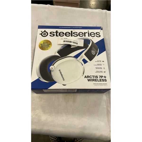 STEELSERIES ARCTIS 7P+ WIRELESS GAMING HEADSET - TESTED WORKING, RETAIL $219