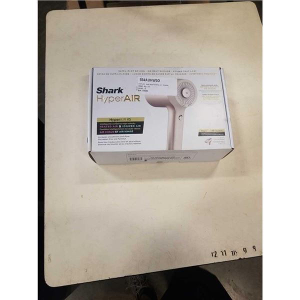 AS NEW SHARK HYPER AIR HAIR DRYER TESTED AND WORKING RETAIL $229