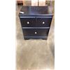 Image 1 : BLACK ASHLEY FURNITURE 2 DRAWER NIGHTSTAND