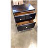 Image 2 : BLACK ASHLEY FURNITURE 2 DRAWER NIGHTSTAND
