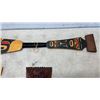 Image 4 : CARVED EASTERN HEAD WITH FIRST NATION PADDLE AND DAGGER
