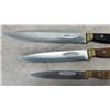 Image 5 : SHEFFIELD BONE HANDLE SERVING CUTLERY WITH WILTSHIRE KNIVES AND PIER ONE SERVING DISHES