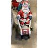 Image 1 : 4FT SANTA CLAUS LAN STATUE