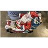 Image 3 : 4FT SANTA CLAUS LAN STATUE
