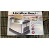 Image 1 : HAMILTON BEACH CLASSIC 2 SLICE TOASTER - TESTED WORKING, RETAIL $39